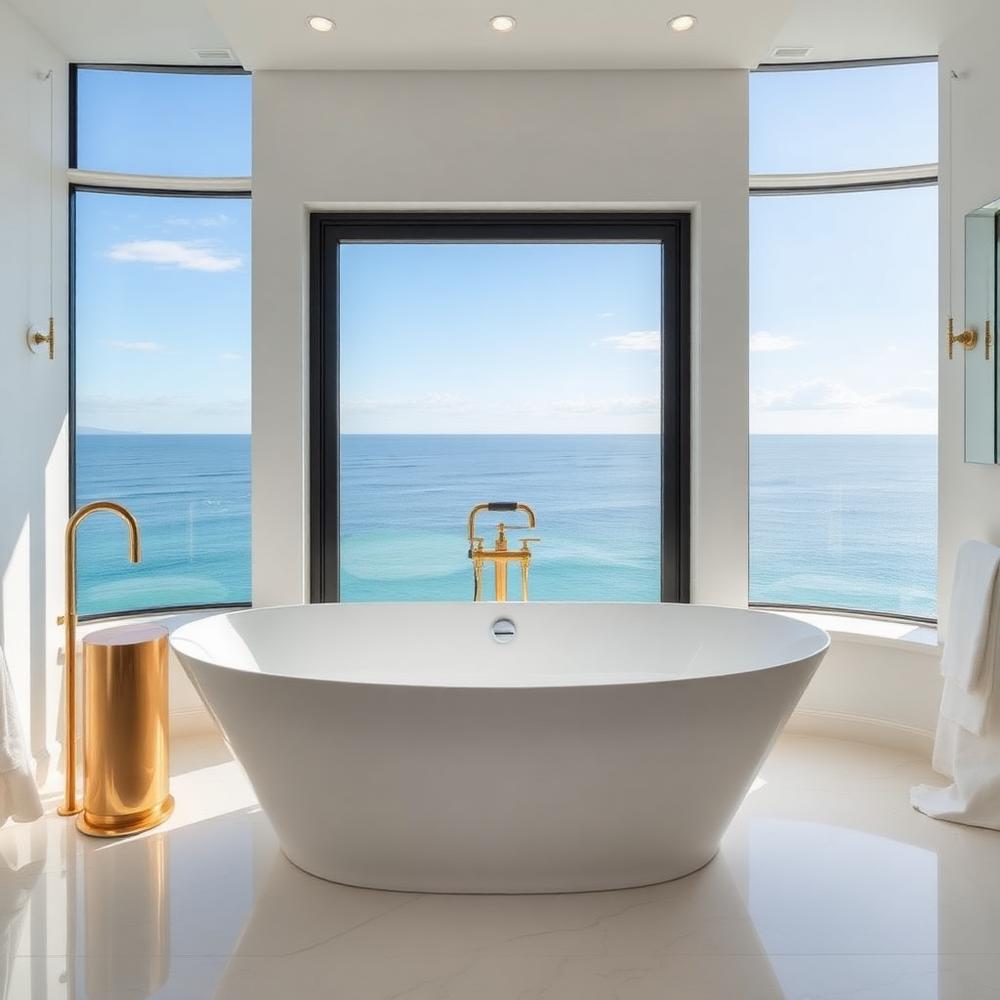 Ocean-View Bath Install